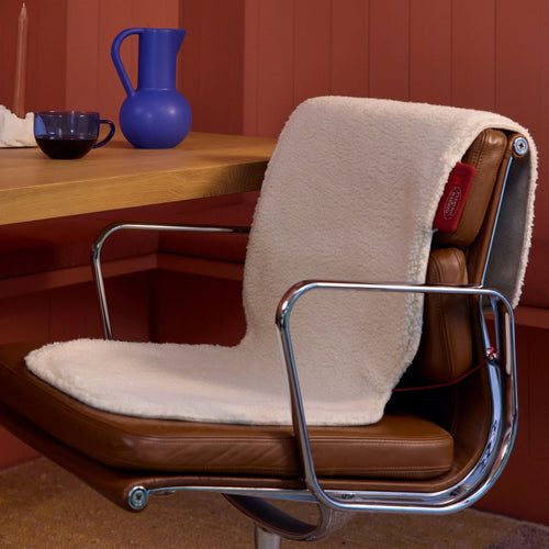 chair warmer — BIG HUG XL WOOLLY WHITE