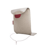 chair warmer — BIG HUG WOOLLY WHITE