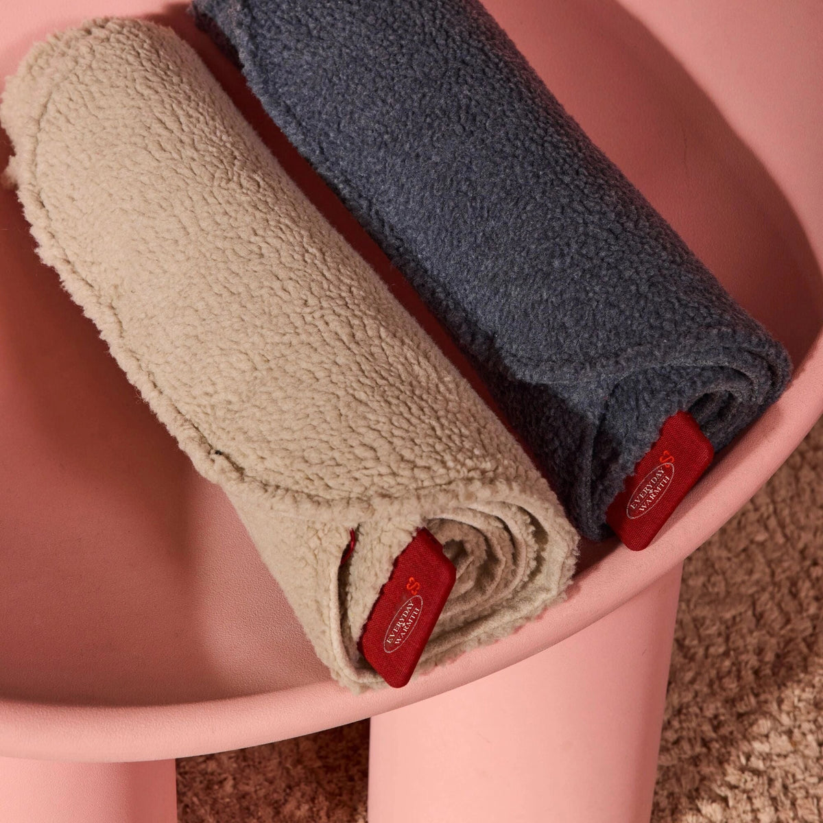chair warmer — BIG HUG WOOLLY BEIGE