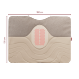 heated throw — HUGE HUG WOOLLY BEIGE