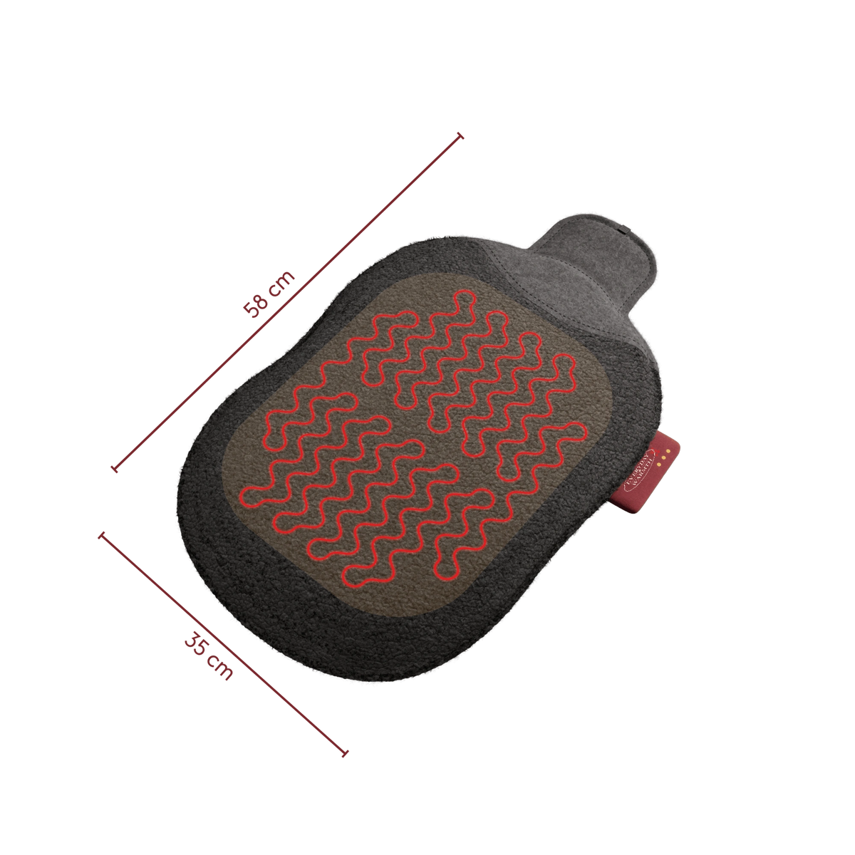 seat cushion — WOOLLY HUDDLE GREY